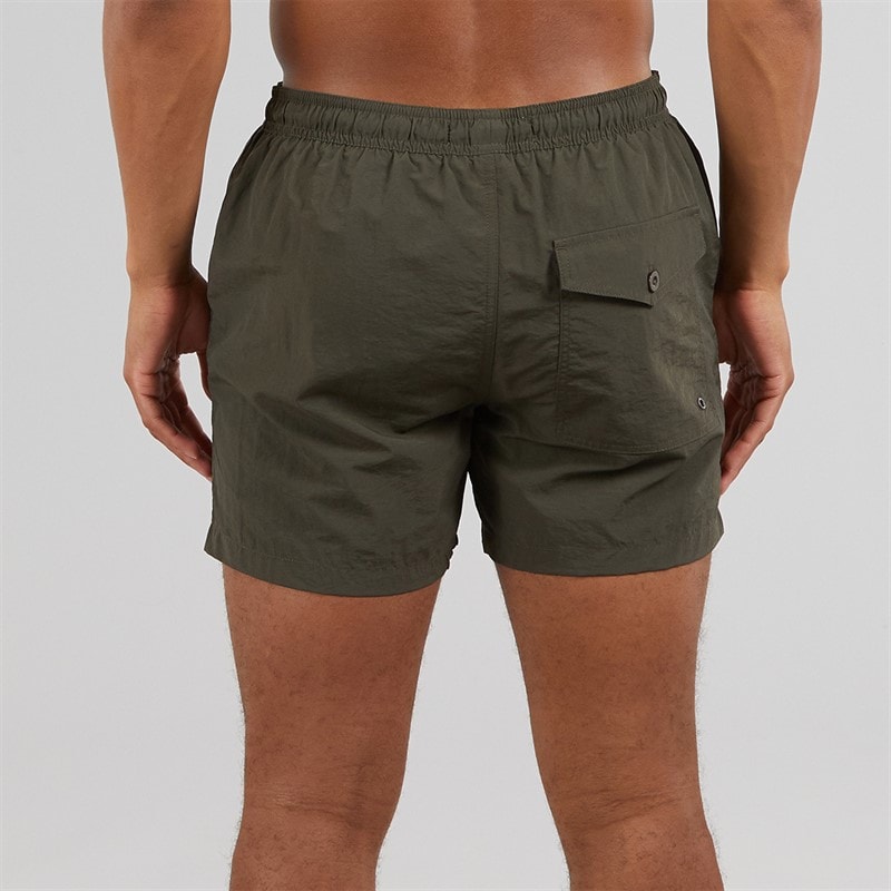 Brave Soul Mens Pier Swim Shorts Khaki - Image 2