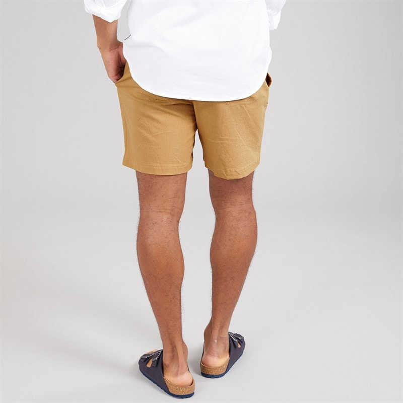 Brave Soul Mens Eubank Shorts Stone - Image 2