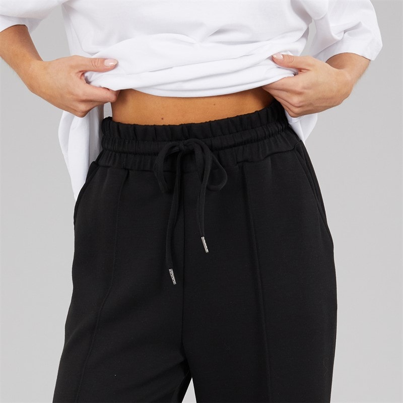 Brave Soul Womens Julie Scuba Jogger Black - Image 3