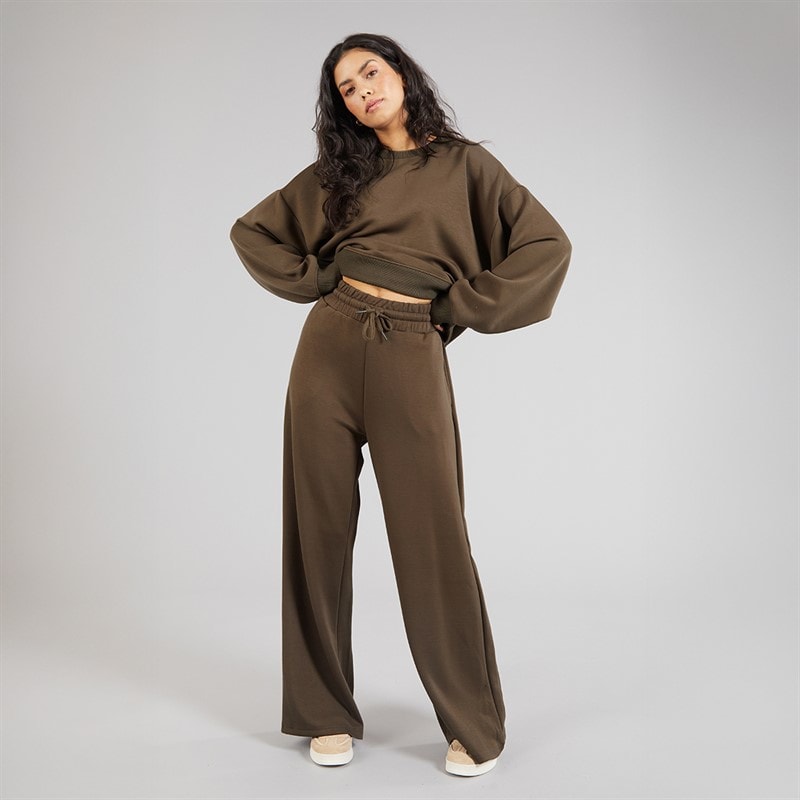 Brave Soul Womens Todd Draw String Joggers Truffle - Image 3