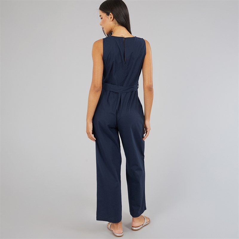 Brave Soul Womens Ottile Jumpsuit Navy - Image 2