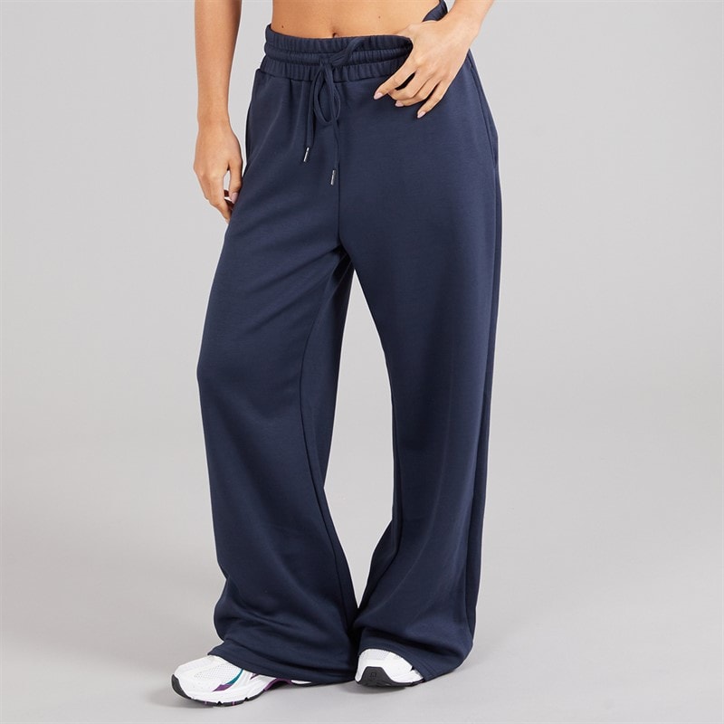 Brave Soul Womens Todd Draw String Joggers Dark Navy - Image 3