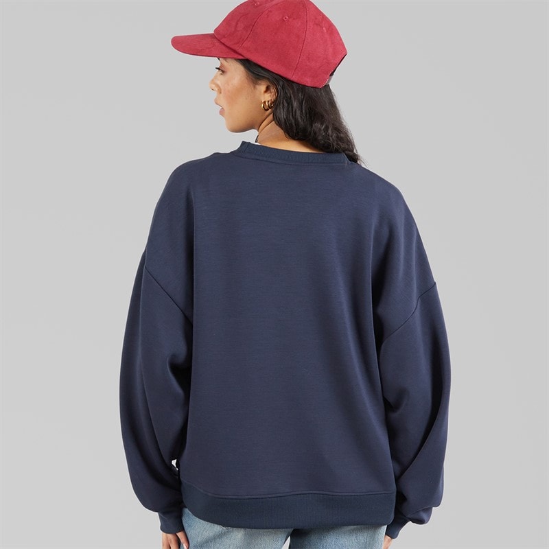 Brave Soul Womens Todd Sweatshirt Dark Navy - Image 2
