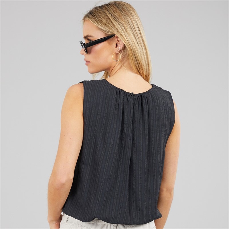 Brave Soul Womens Joanna Vest Black - Image 2
