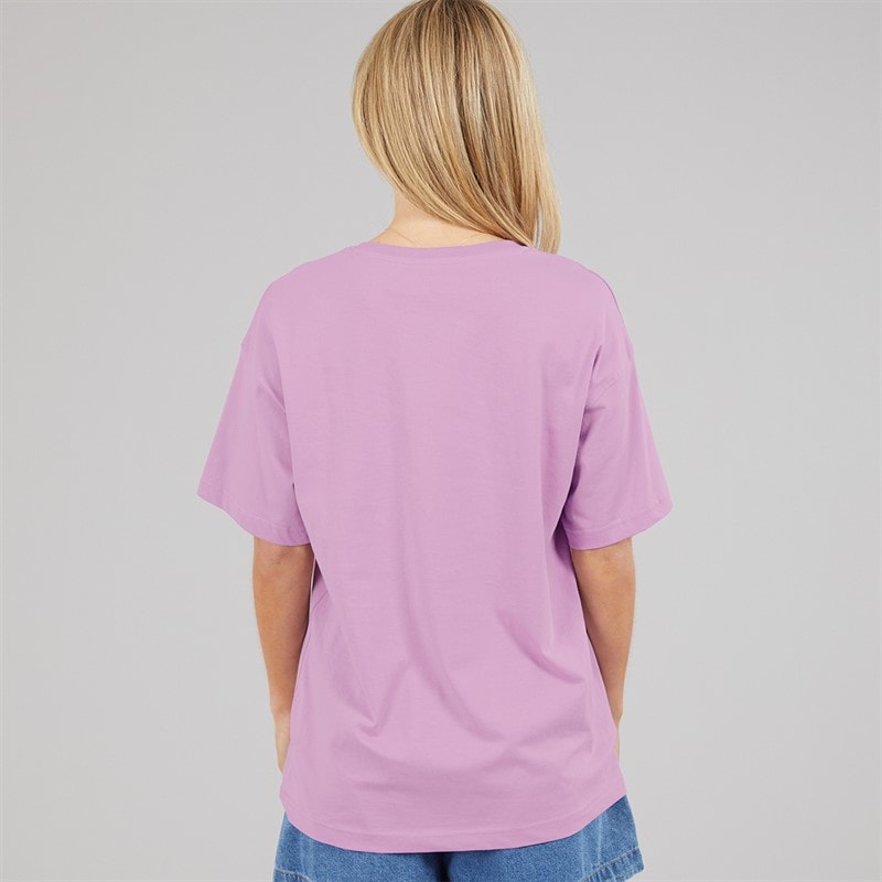 Brave Soul Womens Coco Graphic T-Shirt Lilac - Image 2