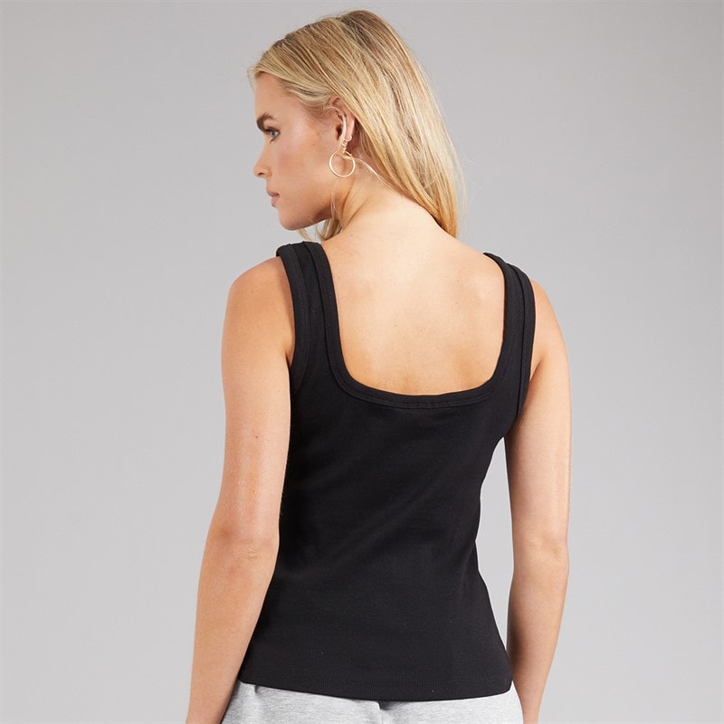Brave Soul Womens Leonie Vest Black - Image 2