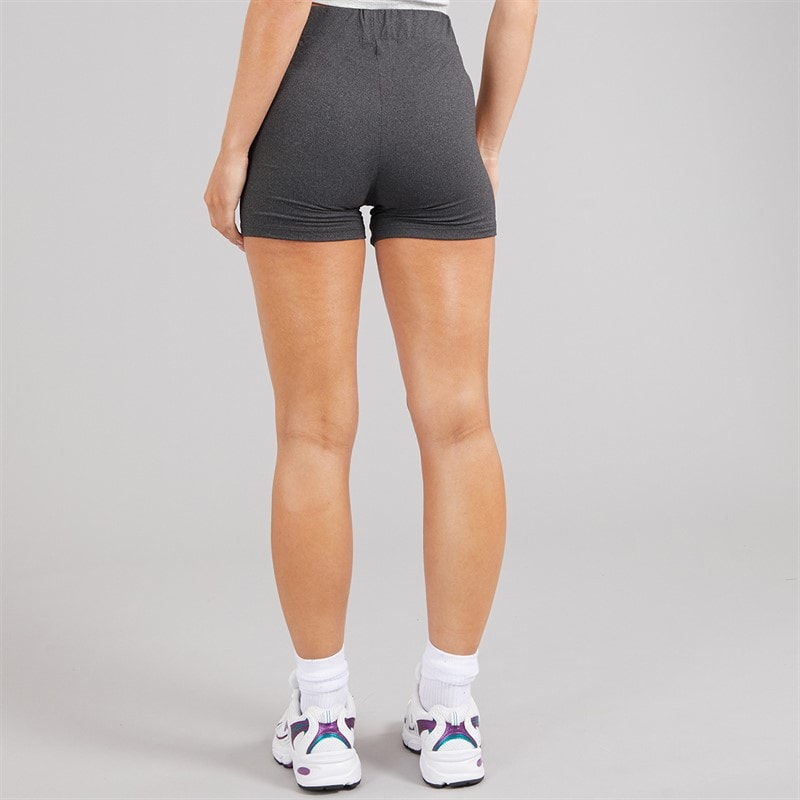 Brave Soul Womens West Crop Cycling Shorts Charcoal - Image 2