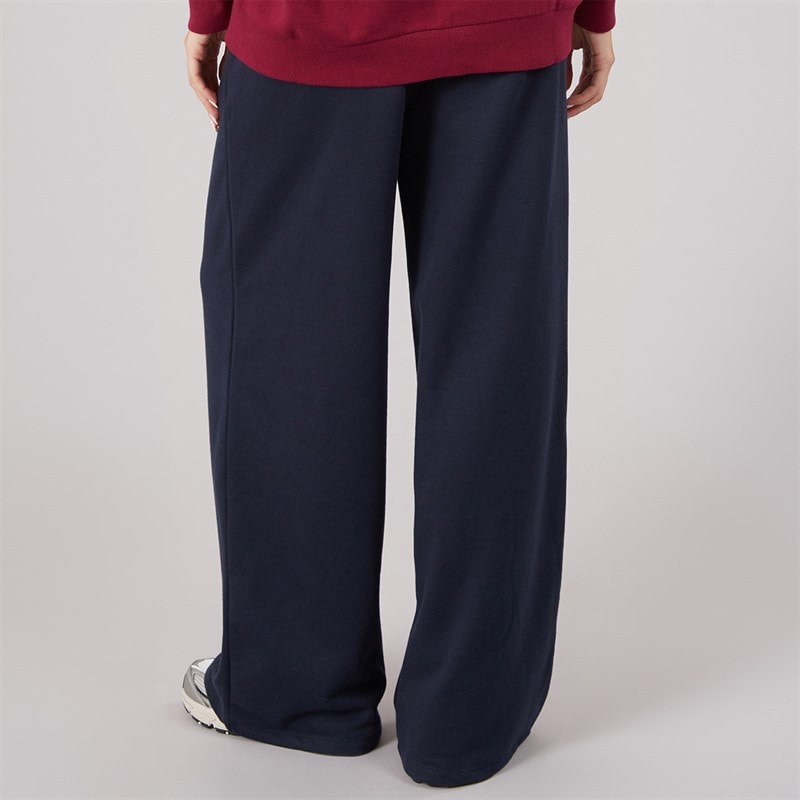 Brave Soul Womens Jemma Wide Leg Joggers Navy - Image 2