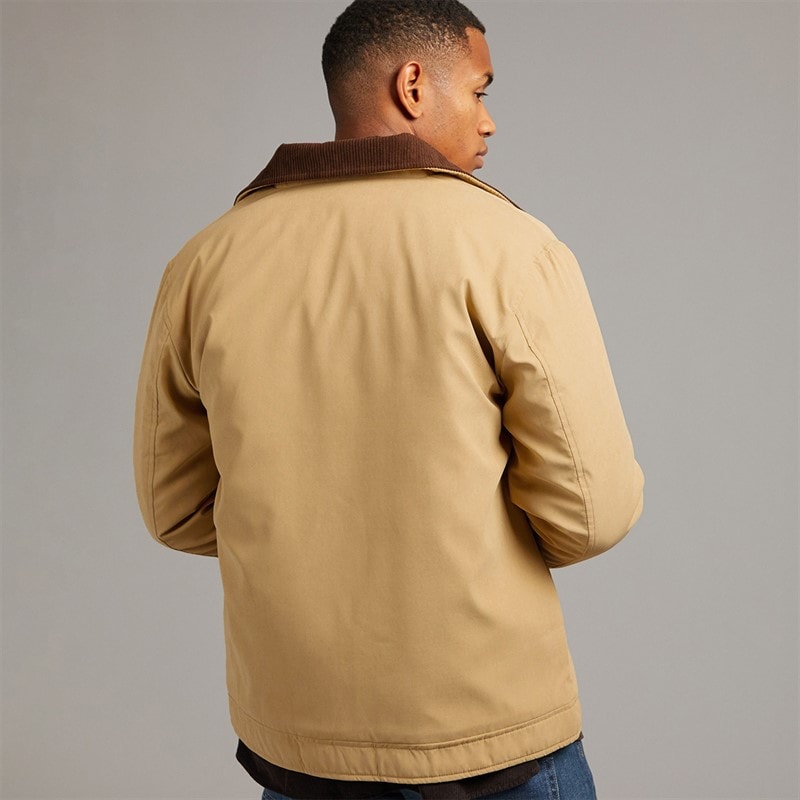 Brave Soul Mens Darwen Jacket Stone - Image 2