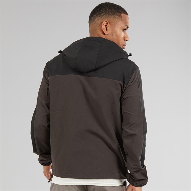 Brave Soul Mens Triathlon Jacket Brown - Image 2