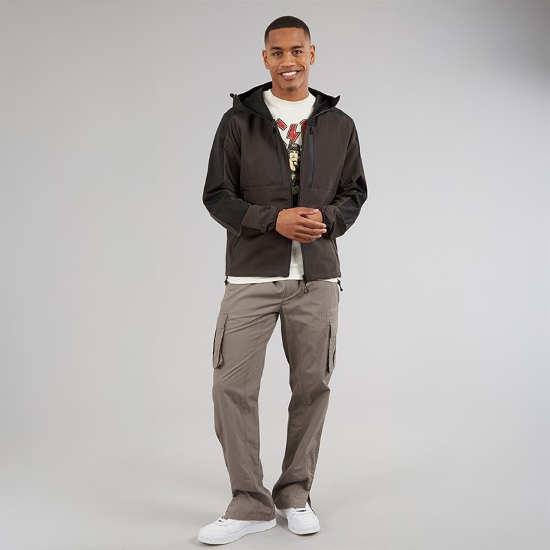 Brave Soul Mens Triathlon Jacket Brown - Image 3