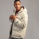 Brave Soul Mens Temara Jacket Stone