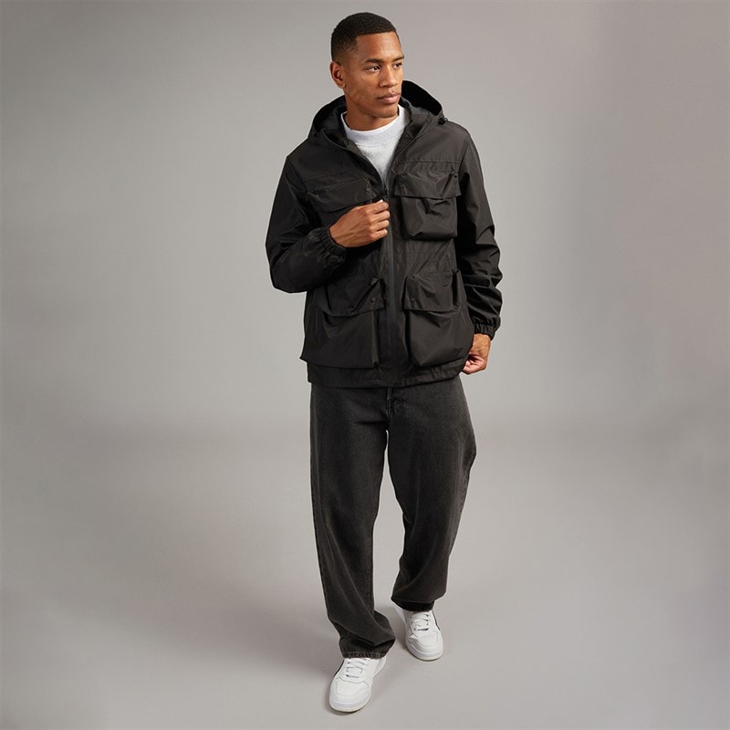 Brave Soul Mens Temara Jacket Black - Image 3