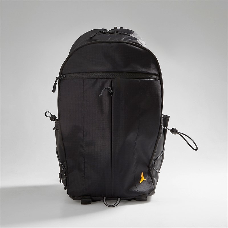 Brave Soul Mens Ronnie Backpack Black - Image 2