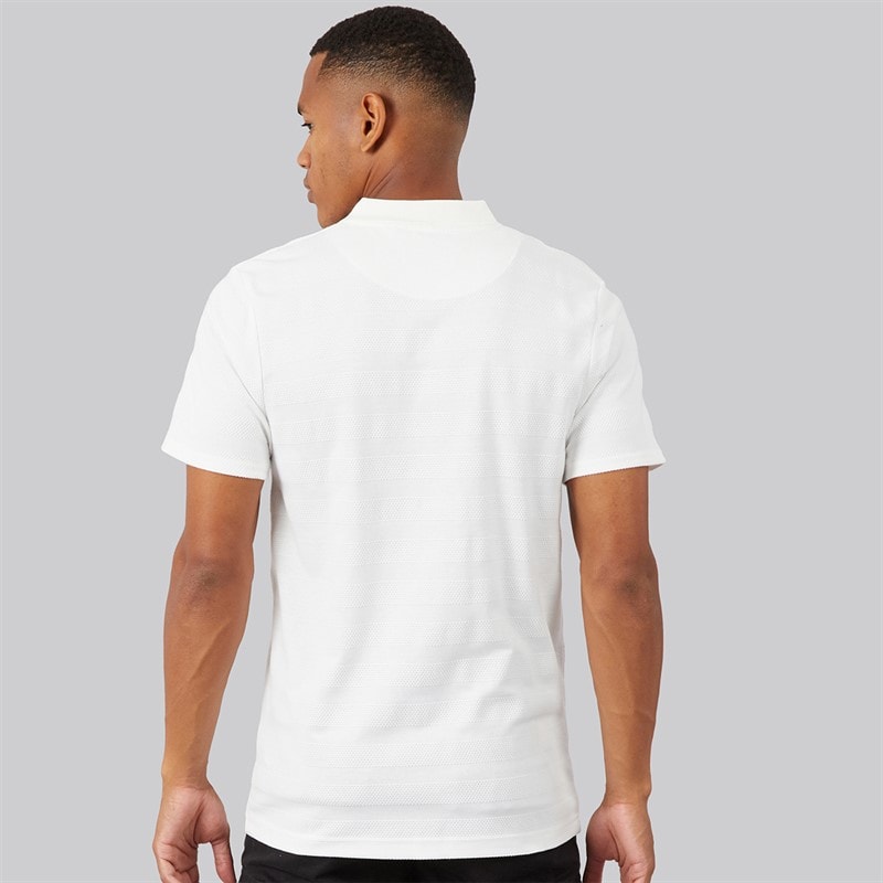 Brave Soul Mens Zenon Polo Shirt Off White - Image 2