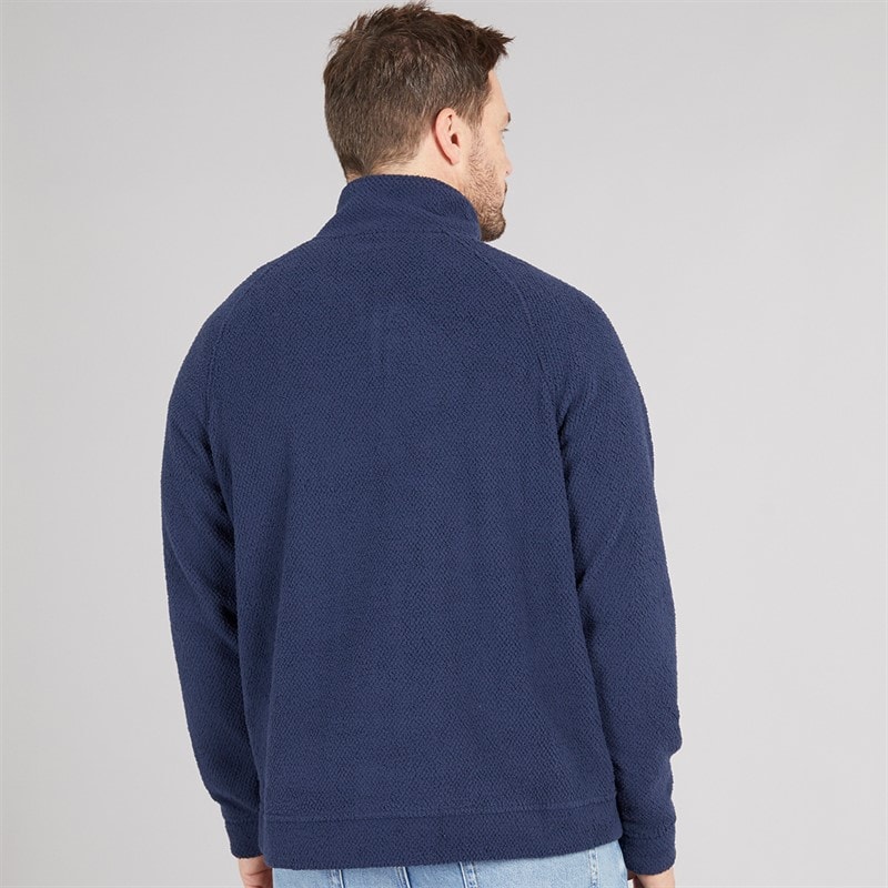 Craghoppers Mens Karlton Half Zip Fleece Blue Navy - Image 2