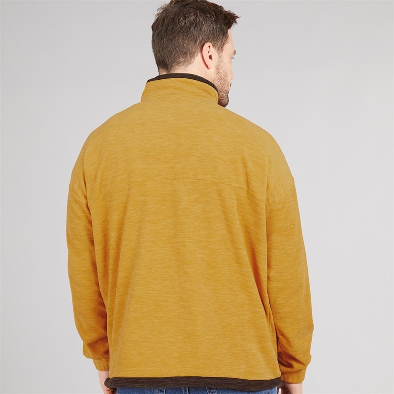 Craghoppers Mens Esk Half Zip Fleece Warbler Yellow - Image 2