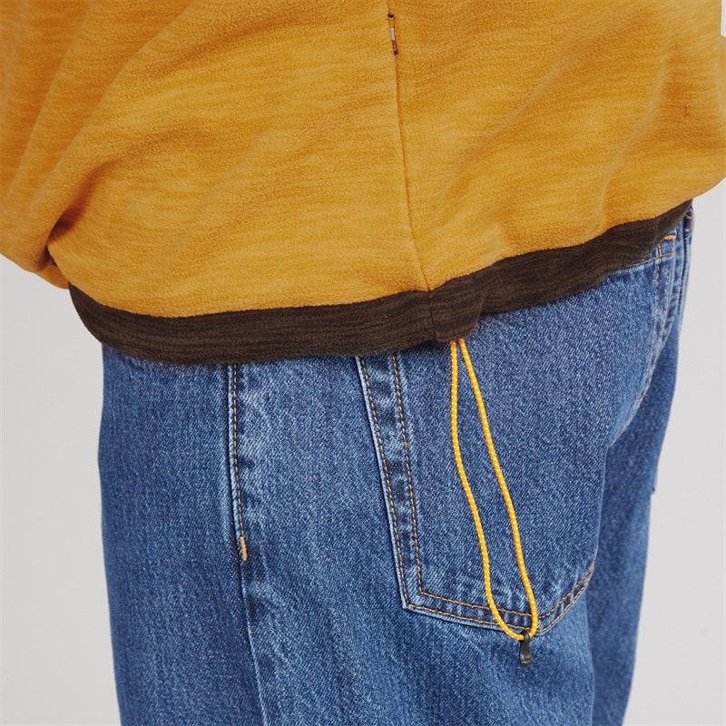 Craghoppers Mens Esk Half Zip Fleece Warbler Yellow - Image 3