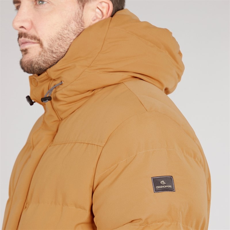 Craghoppers Mens Howgill Downlike Insulated Water Resistant Jacket Boulder - Image 3