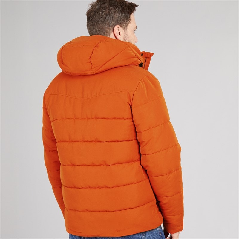 Craghoppers Mens Aaron Downlike Insulated Water Resistant Jacket Carnelian Orange - Image 2