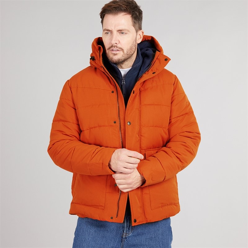 Craghoppers Mens Aaron Downlike Insulated Water Resistant Jacket Carnelian Orange - Image 5