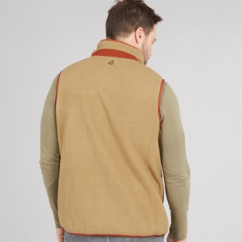 Craghoppers Mens Whitendale Fleece Gilet Earthenware - Image 2