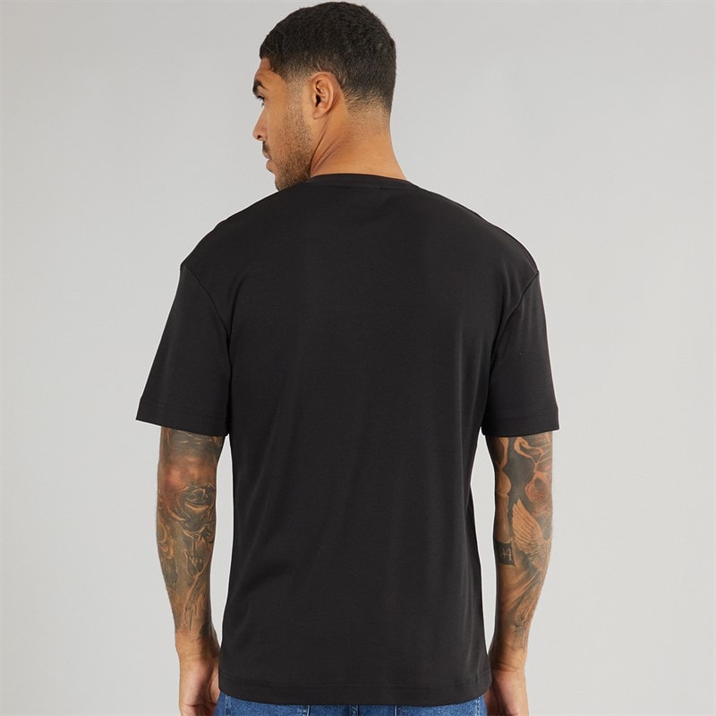 Calvin Klein Mens Interlock T-Shirt CK Black - Image 2