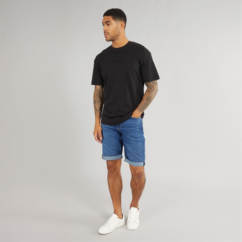 Calvin Klein Mens Interlock T-Shirt CK Black - Image 4