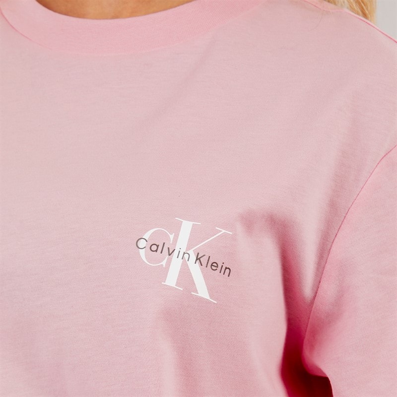 Calvin Klein Womens Logo Two Pack T-Shirts Fairy Tale - Image 3