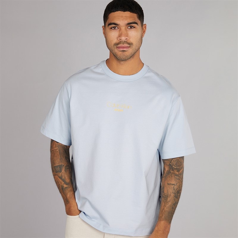 Calvin Klein Mens Relaxed Graphic T-Shirt Plein Air - Image 1
