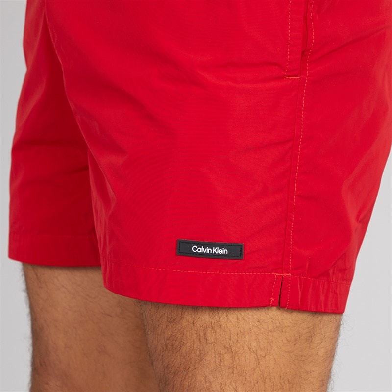 Calvin Klein Mens Drawstring Swim Shorts Quaint Berry - Image 3