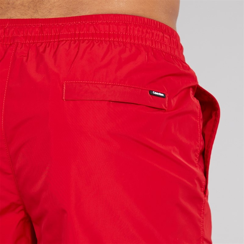 Calvin Klein Mens Drawstring Swim Shorts Quaint Berry - Image 5