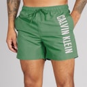 Calvin Klein Mens Drawstring Swim Shorts Wild Green
