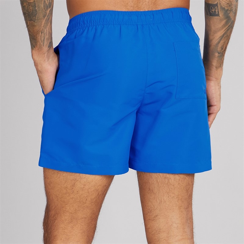 Calvin Klein Mens Medium Drawstring Swim Shorts Patch Of Blue - Image 2