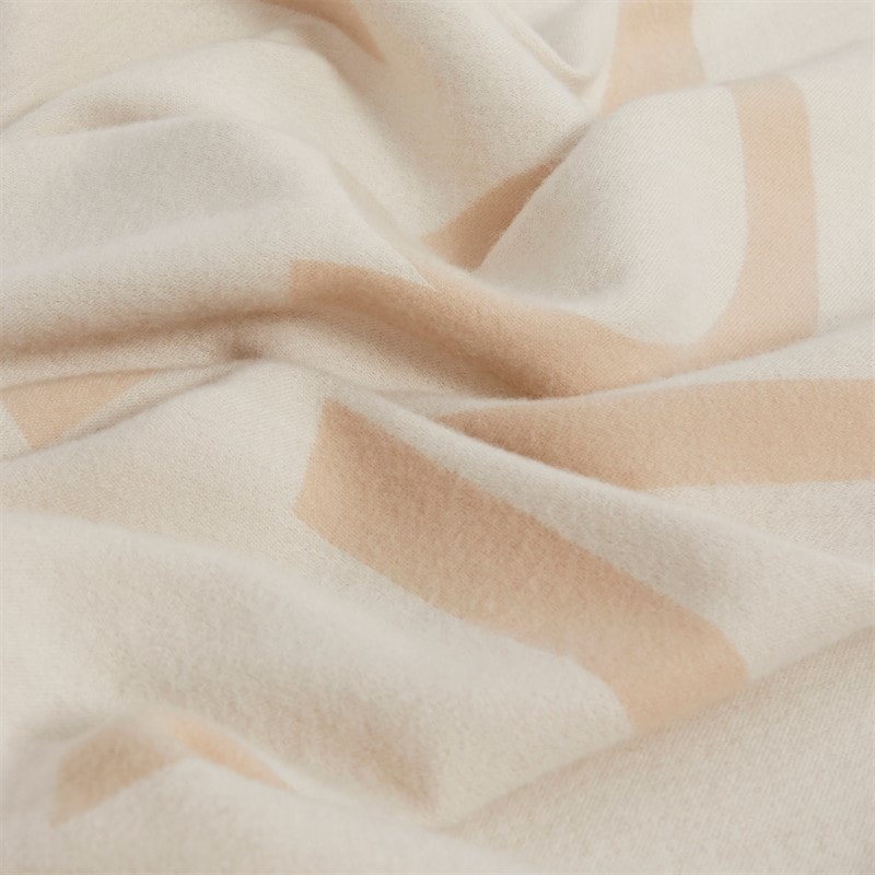 Calvin Klein Womens Bold Logo Two Tone Scarf Chateau Gray - Image 3