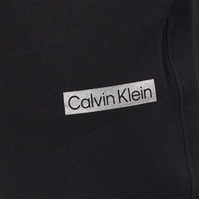 Calvin Klein Mens Terry Graphic Joggers Black - Image 3