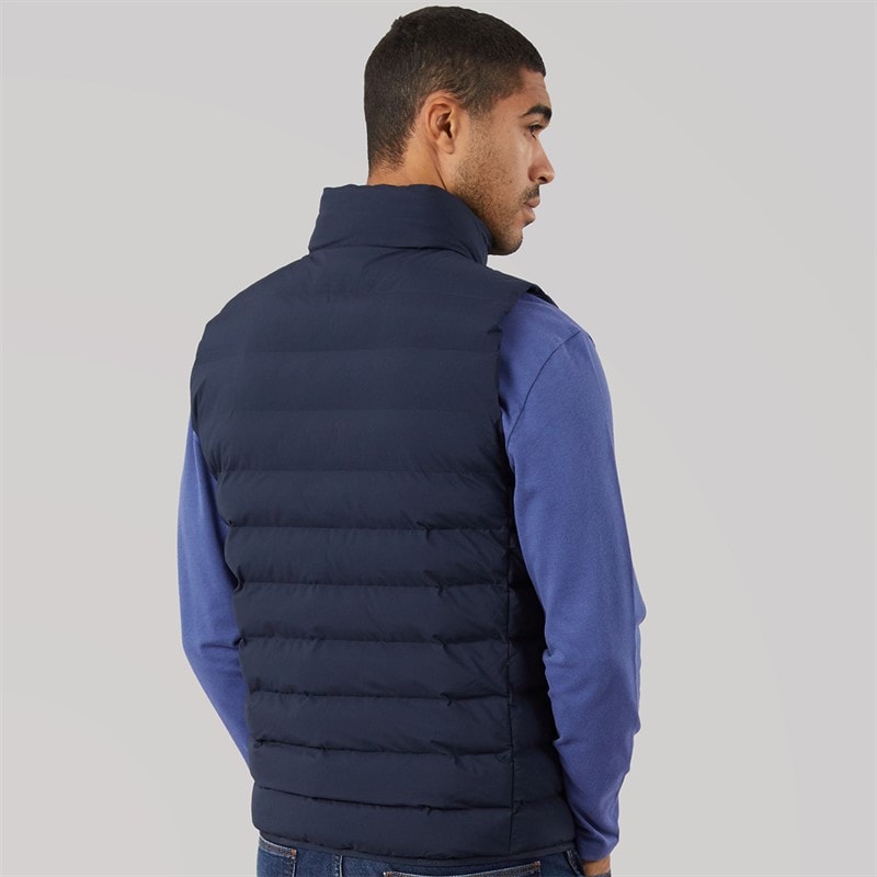 Calvin Klein Mens Classic Lightweight Puffer Gilet Dark Sapphire - Image 2