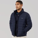 Calvin Klein Mens Classic Lightweight Puffer Coat Dark Sapphire