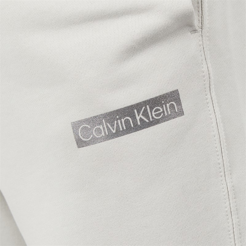 Calvin Klein Mens Terry Graphic Joggers Moonstruck - Image 3
