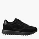 Calvin Klein Mens City Runner Lace Up Trainers Triple Black