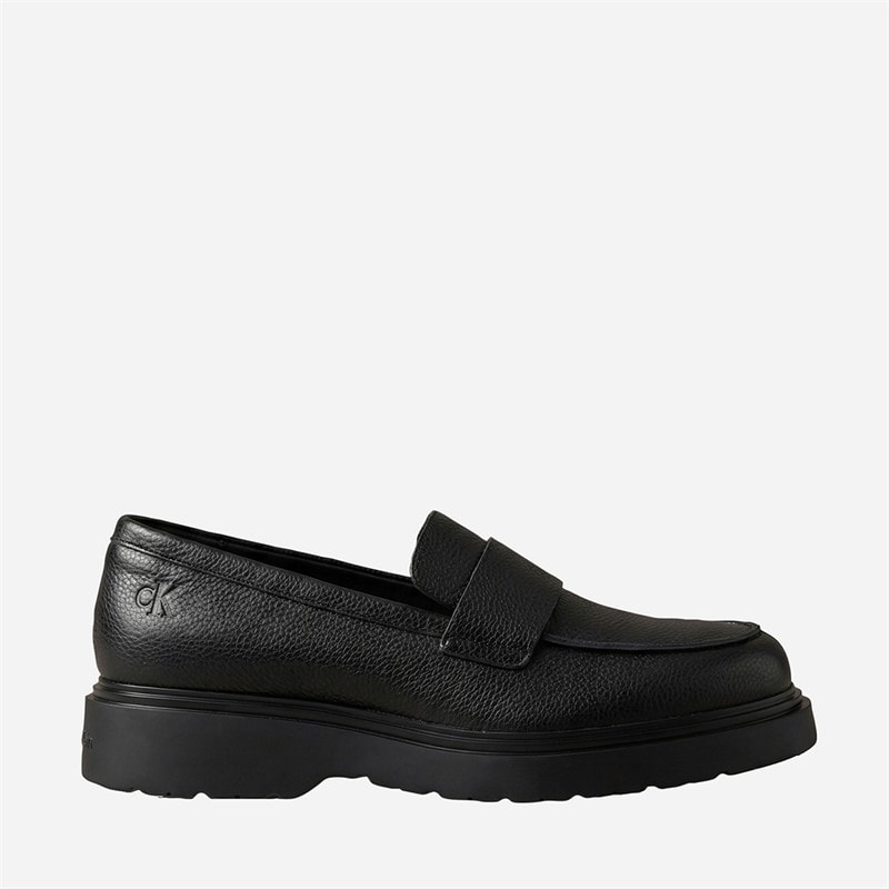 Calvin Klein Mens Combat Essential Loafers Triple Black