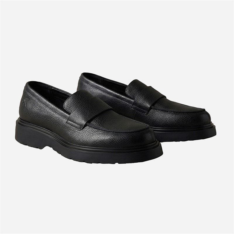 Calvin Klein Mens Combat Essential Loafers Triple Black - Image 2