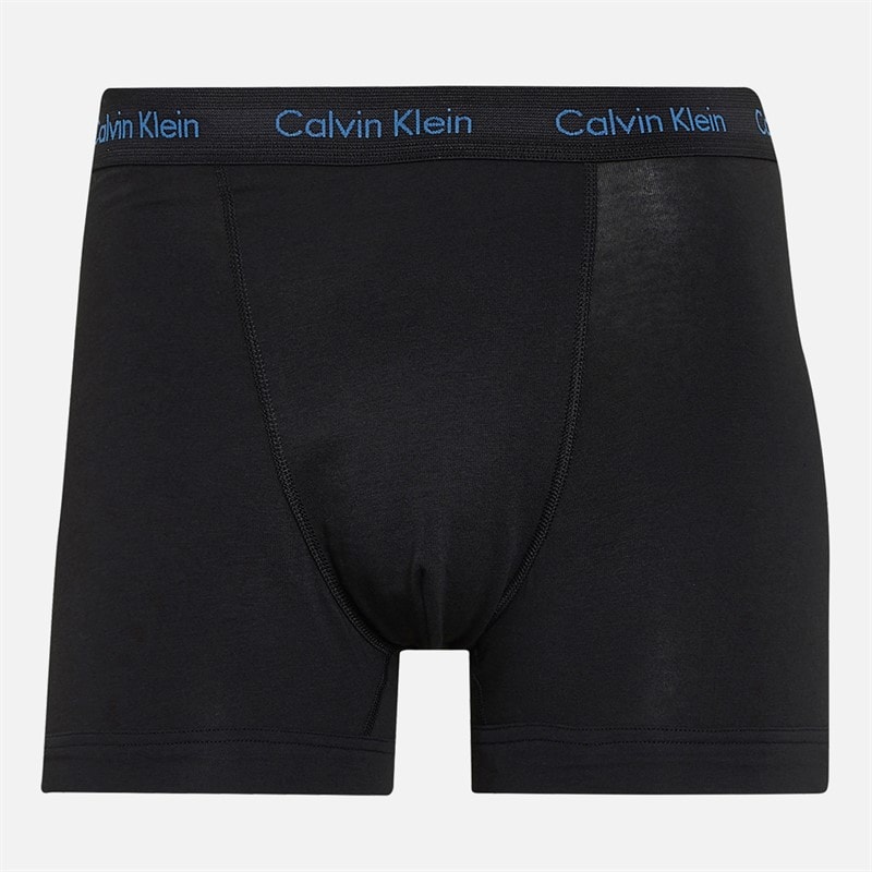 Calvin Klein Mens Three Pack Trunks Black - Image 5