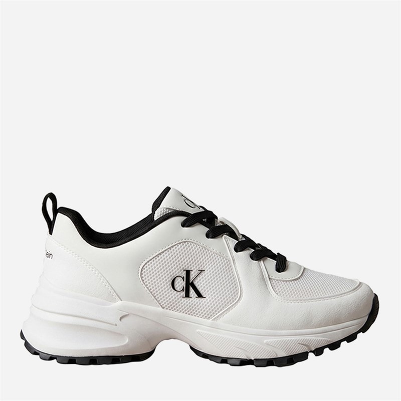 Calvin Klein Womens Hike Trainers Bright White/Black