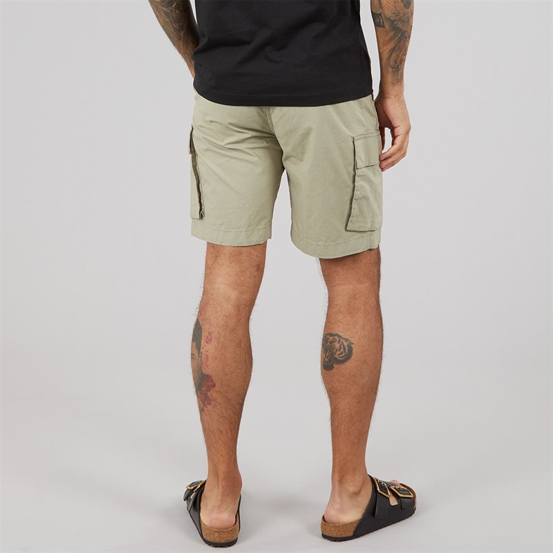 Calvin Klein Mens Washed Cargo Shorts Laurel Oak - Image 2