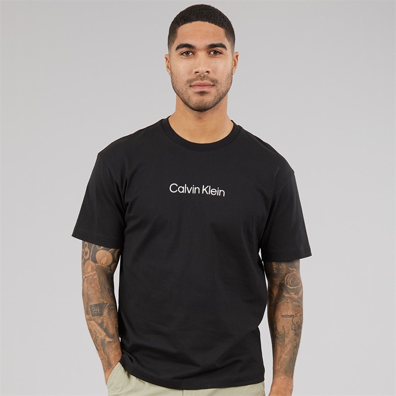 Calvin Klein Mens Hero Logo Comfort T-Shirt Ck Black - Image 1