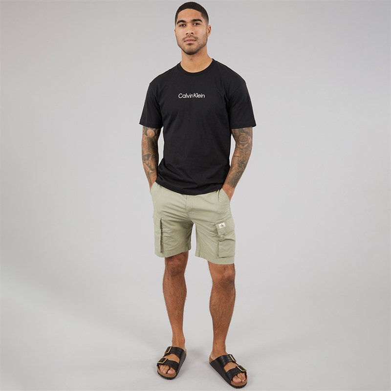 Calvin Klein Mens Hero Logo Comfort T-Shirt Ck Black - Image 3