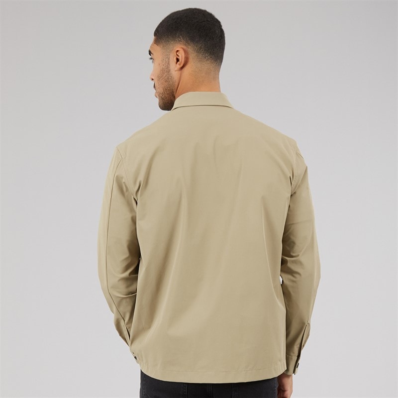 Calvin Klein Mens Nylon Stretch Tech Shirt Tree House - Image 2