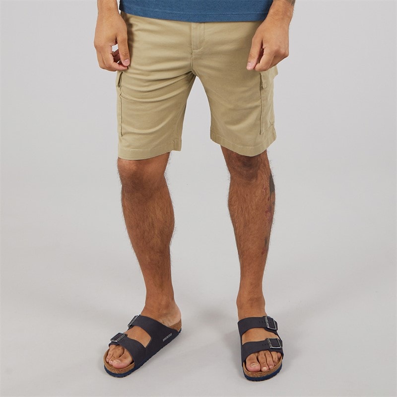 Calvin Klein Mens Modern Twill Cargo Shorts Tree House - Image 1