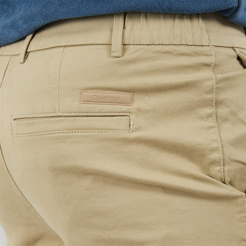 Calvin Klein Mens Modern Twill Cargo Shorts Tree House - Image 3